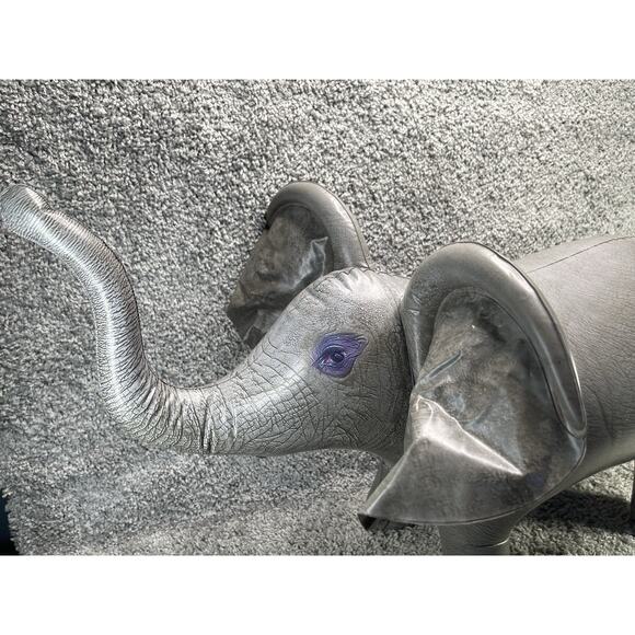 Realistic Inflatable Elephant Jungle Animal Wildlife Safari Toy Party Decoration - Picture 3 of 10